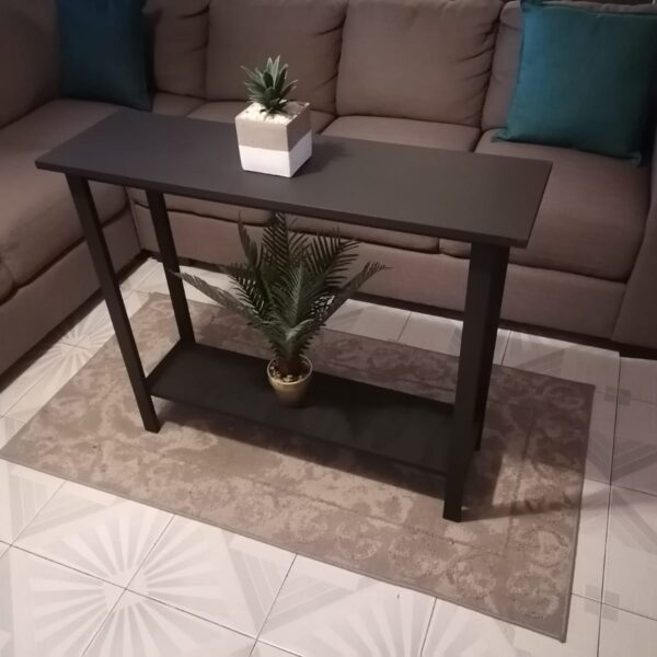 Console entrance table Fully black